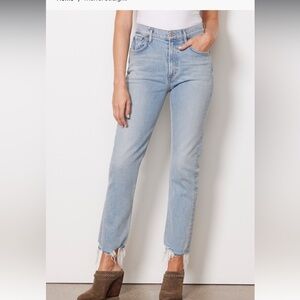 AGOLDE Jeans Merrel Mid Rise Straight In Astray